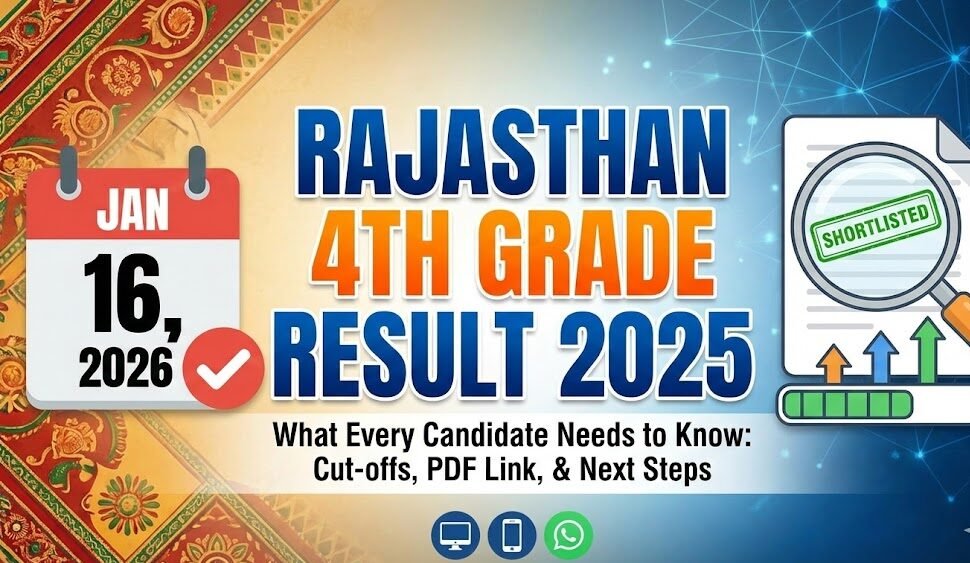 Rajasthan 4th Grade Result 2025 – What Every Candidate Needs to Know