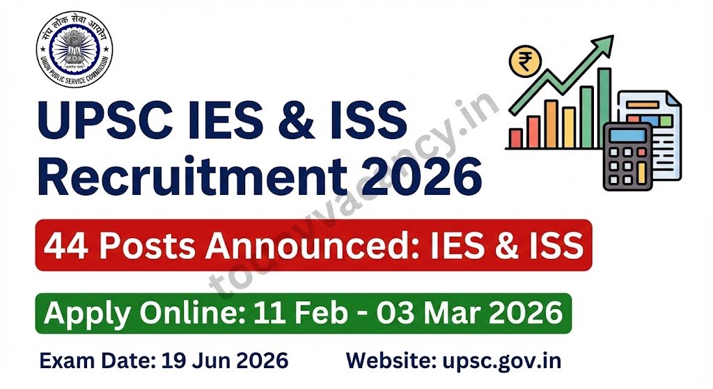 UPSC IES ISS 2026 Recruitment Apply Online for 44 Posts – Deadline 3 Mar 2026