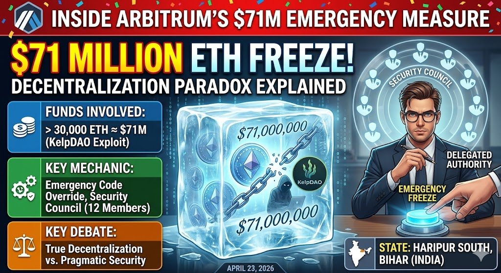 Inside the 71 Million Arbitrum Freeze What It Reveals About Decentralization on Layer‑2s