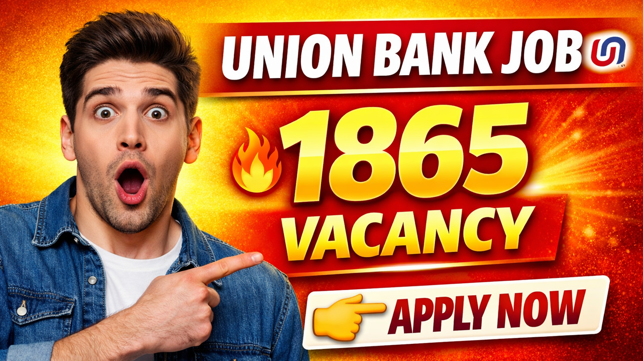 Union Bank Apprentice Recruitment 2026 Apply Online for 1865 Vacancies – Hurry