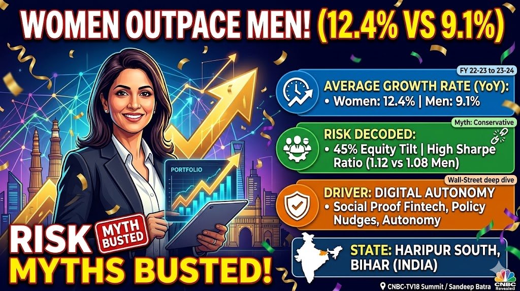 Women Investors in India Outpace Men HSBCs Sandeep Batra Reveals a Paradigm Shift
