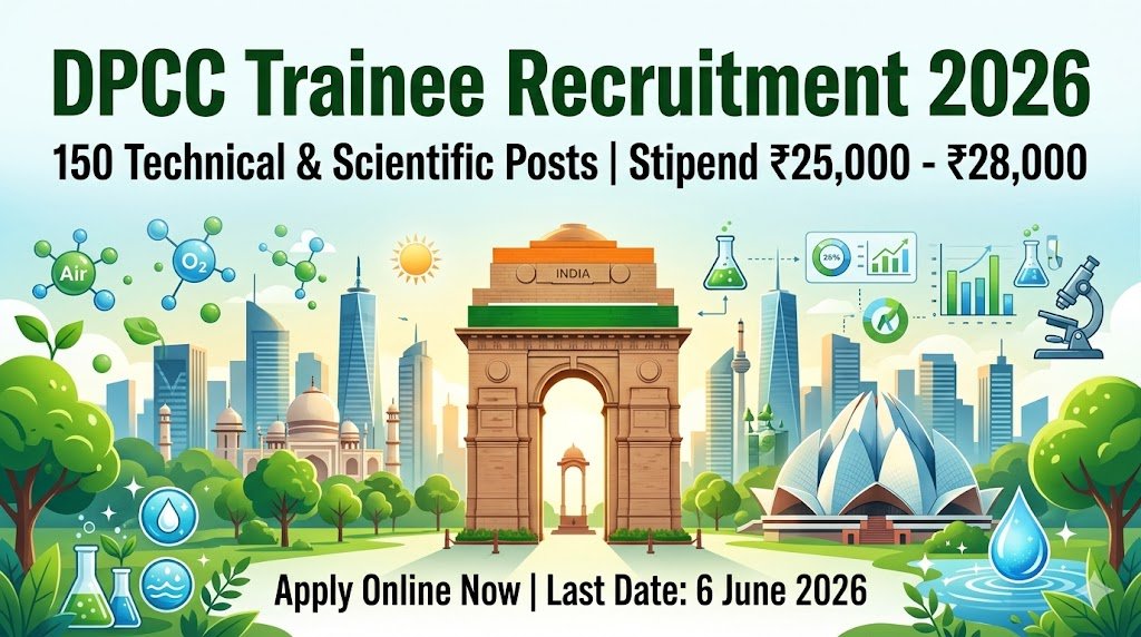 DPCC Trainee Recruitment 2026 Apply Online for 150 Technical Scientific Posts