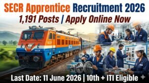 SECR Apprentice Recruitment 2026 Apply Online for 1191 Posts Now