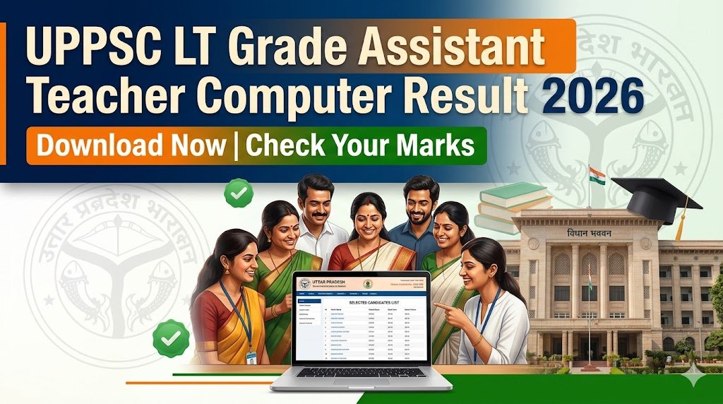UPPSC LT Grade Assistant Teacher Computer Result 2026 – Download Now